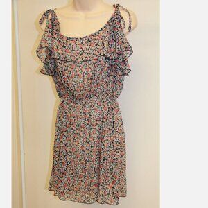 NWT Jessica Simpson Swimsuit Cover Up Tunic Dress sz S floral print